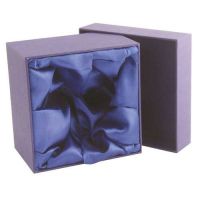 Blue Presentation Box Fits 1/2 Pint/1 Whiskey/1 Br y