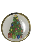 Christmas Tree Pin Badge 25mm Party Jumper XMAS Tree Presents Merry NEW 2021