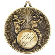Cricket Deluxe Medal Antique Gold 2.35in : New 2019