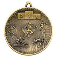 Athletics Deluxe Medal Antique Gold 2.35in : New 2019