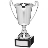 Silver Plastic Cup Trophy Award - 7in : New 2018