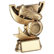 Bronze Gold Presentation Cup Range For Football Trophy Award 5.75in : New 2020