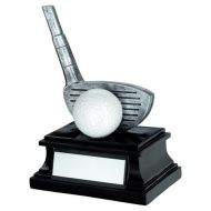 Pewter-White-Black Golf Club And Ball With Plate Driver - 6in : New 2022