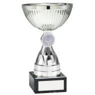 Silver Mini Diamond Stem Trophy 6in : New 2019