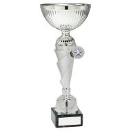 Silver Stepped Stem Trophy Award 10.5in : New 2020