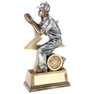 Cricket Fielder Trophy Award - 7in : New 2018