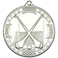 Hurling Celtic Medal Silver 2in