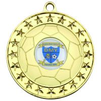 Football Medal Gold 2.75in