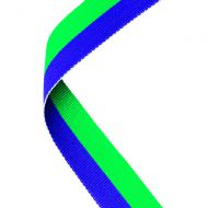 Medal Ribbon Purple/Green 30 X 0.875in